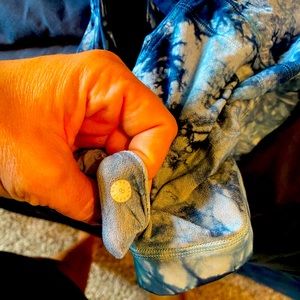 Lulu tie dye sports bra